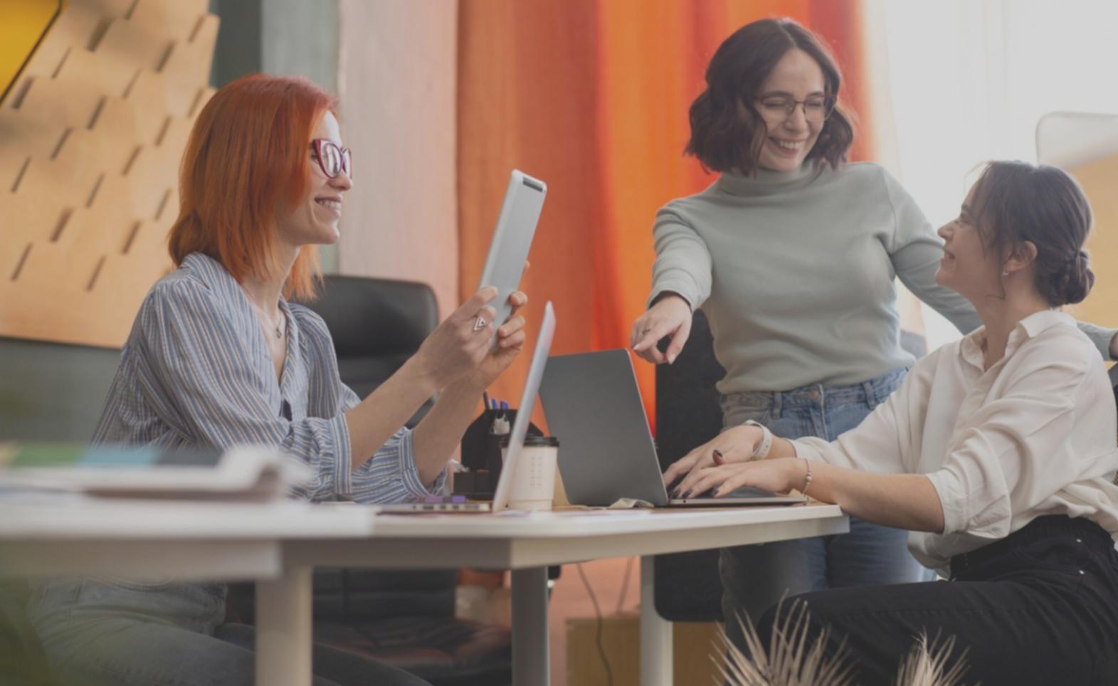 Students managing budgets and expenses together